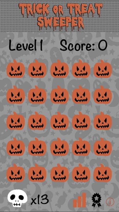 Trick or Treat Sweeper - Addictive Halloween Game screenshot 4