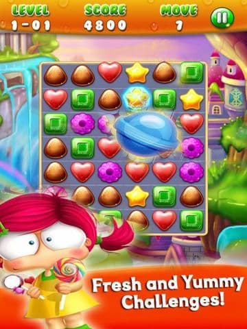 Connect Candy Adventure- Match 3 Mania screenshot 2