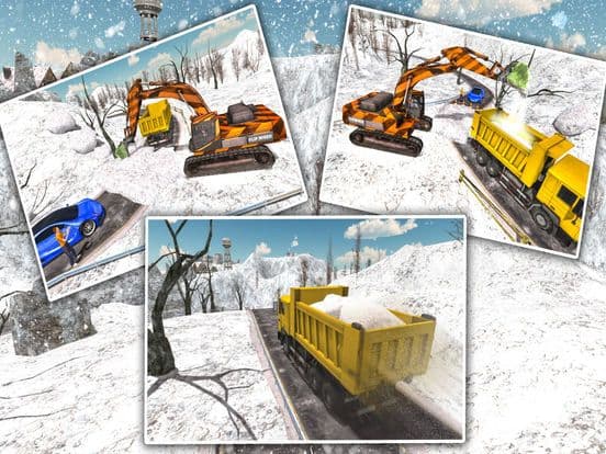 Off-Road Mountain Heavy Excavator Crane Op screenshot 2
