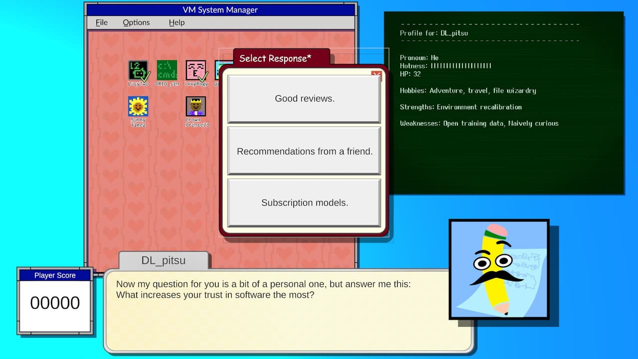 Ransomware Dating Sim screenshot 2