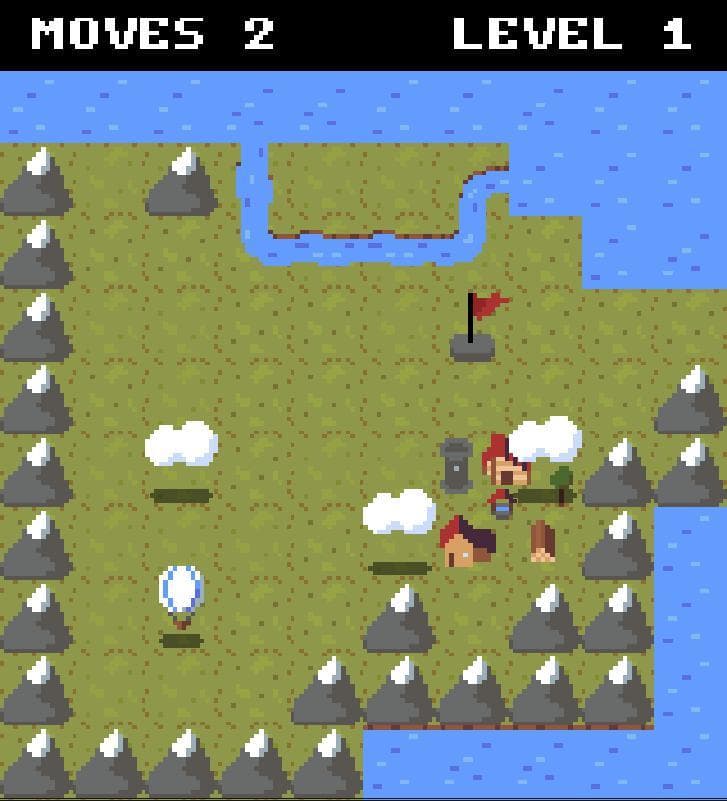 Fly, balloon! - LD36 screenshot 2
