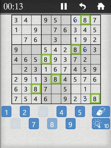 Sudoku Jogatina HD screenshot 2