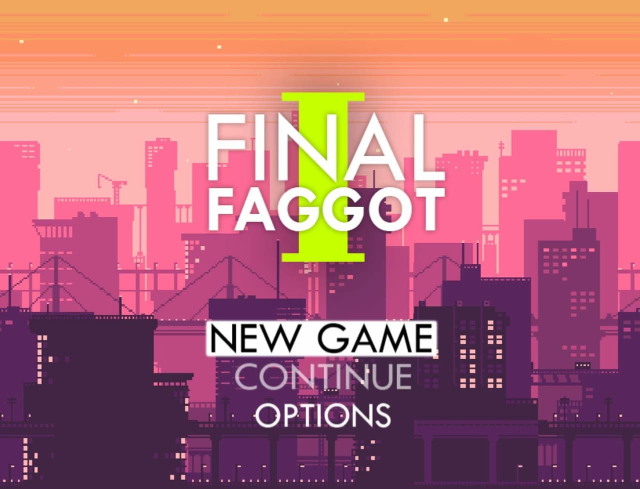 Final Faggot I screenshot 2
