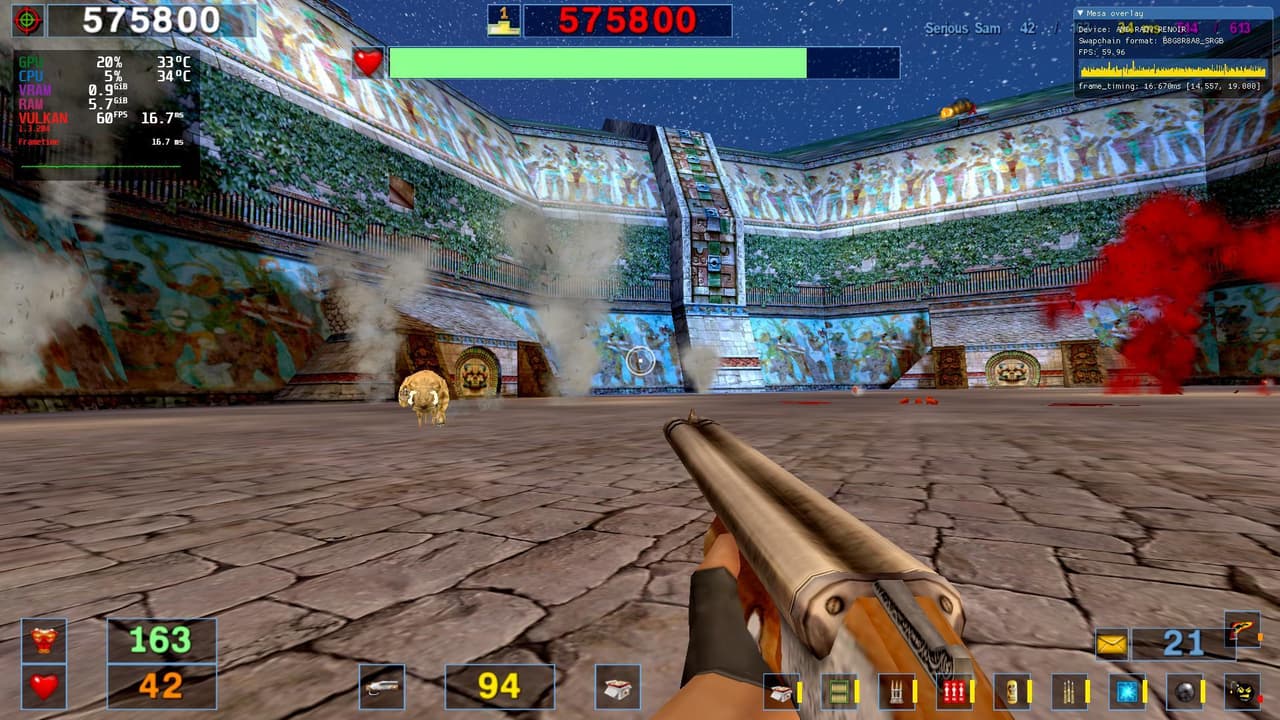 Serious Sam Classic Vulkan screenshot 2