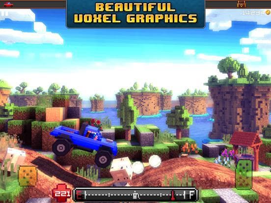 Blocky Roads screenshot 3