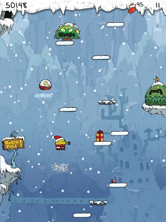 Doodle Jump Christmas PLUS screenshot 2