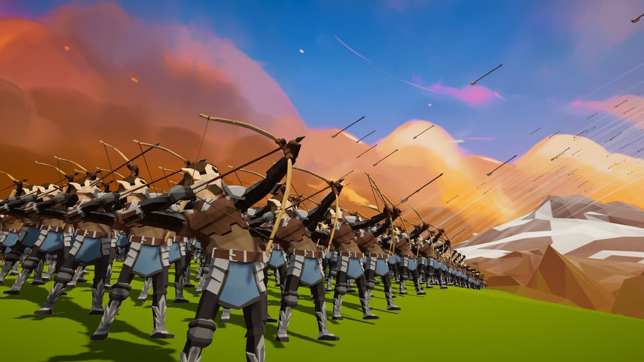 Polygon Fantasy Battle Simulator screenshot 4