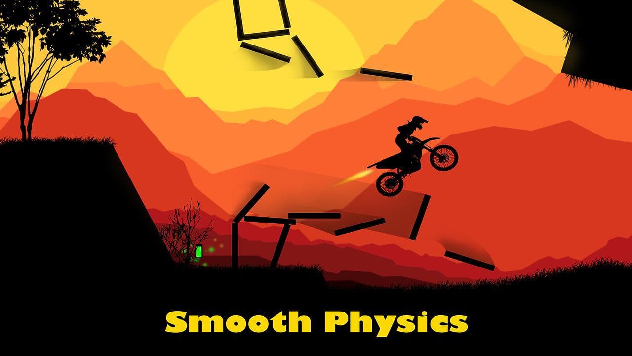 Sunset Bike Racer - 2D Motocross Racing screenshot 3