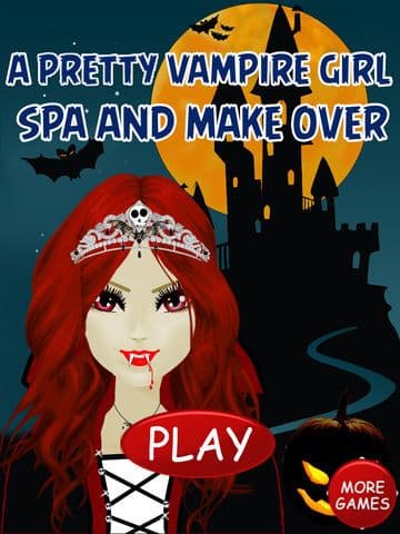 A Pretty Vampire Girl Makeover - Spa MakeUp Salon Free screenshot 2
