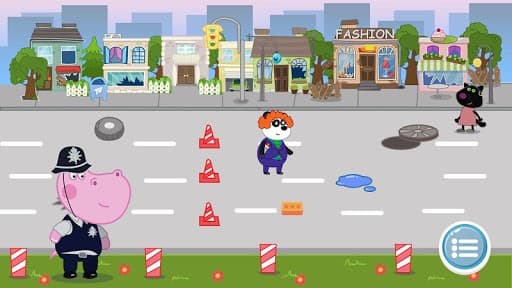 Kids Policeman games: Hippo Detective screenshot 5