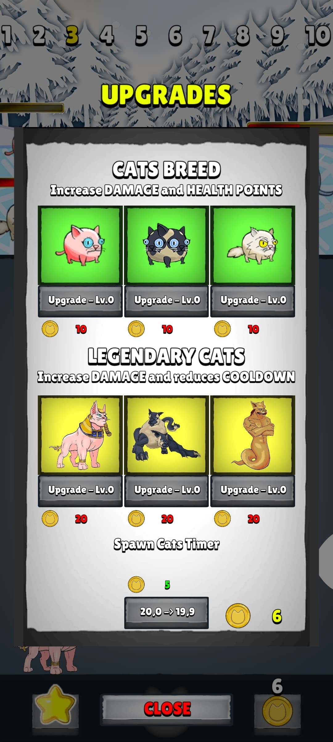 Merge Mutant Cats screenshot 3