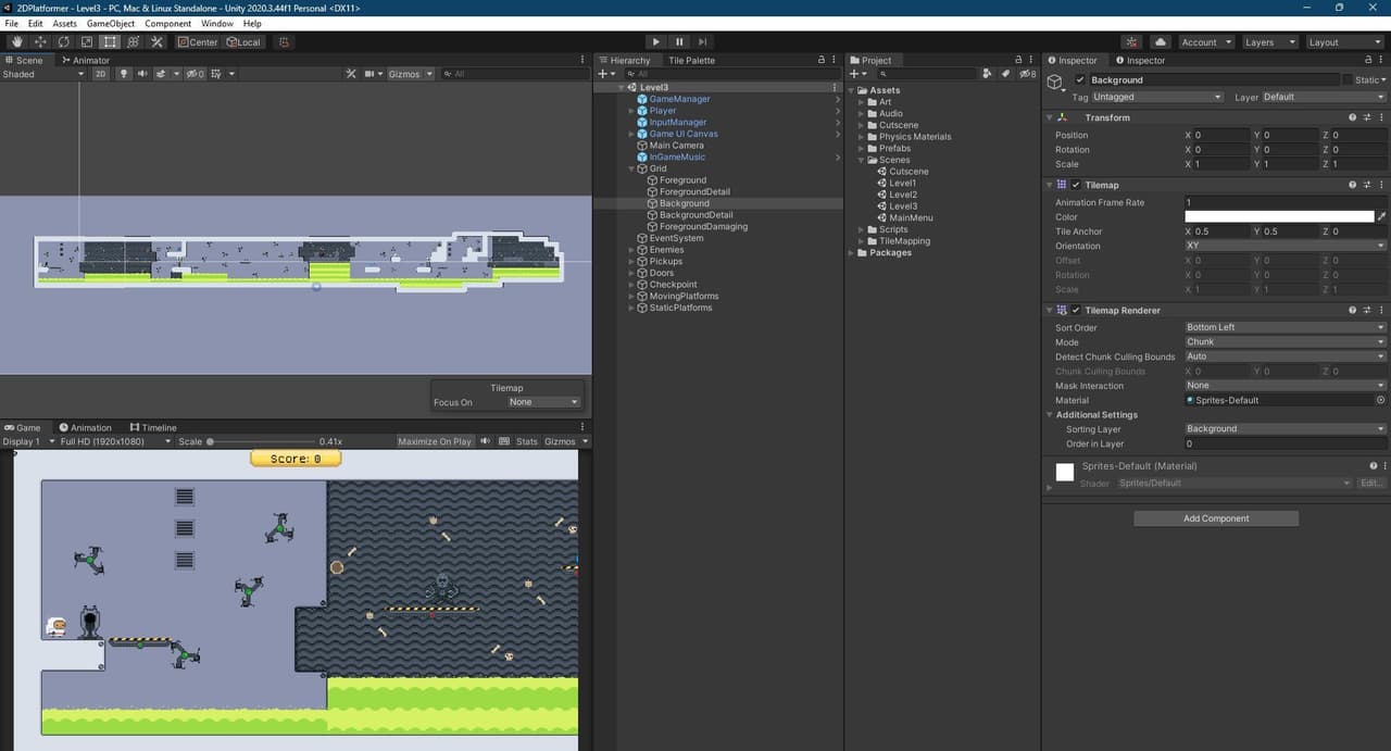 2D Platformer Complete (mehtadak) screenshot 2