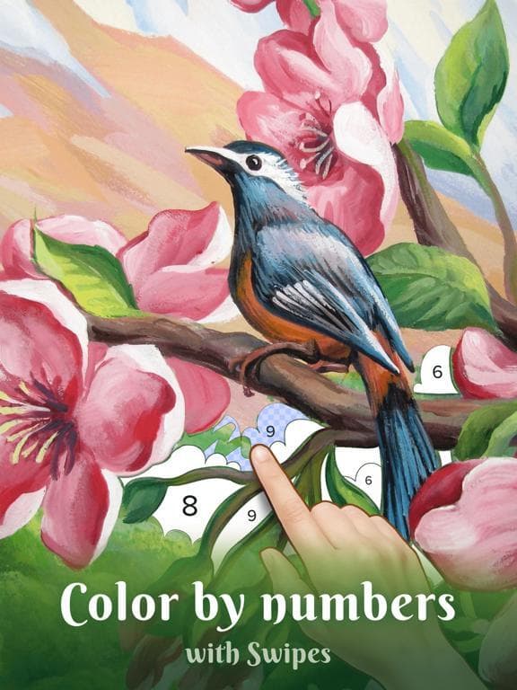 Colorswipes - Color by number screenshot 2