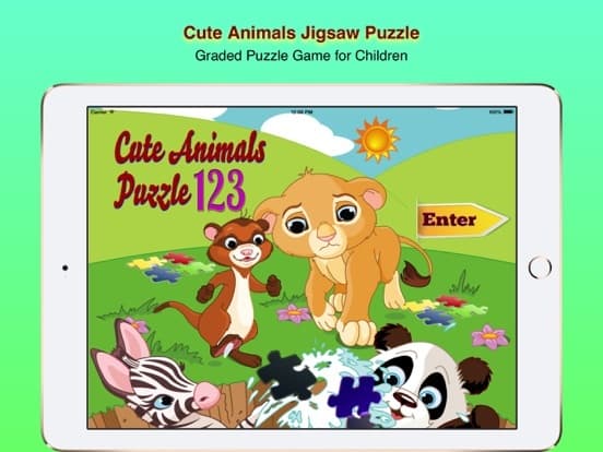 Cute Animals JigSaw Puzzle 123 screenshot 2