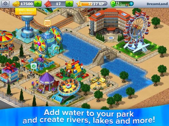 RollerCoaster Tycoon 4 Mobile screenshot 3