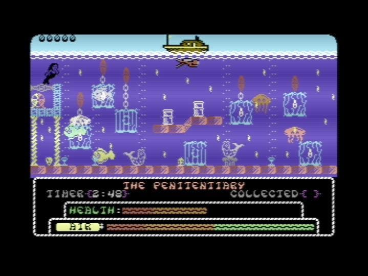 Exploding Fish (Commodore 64 game) screenshot 5