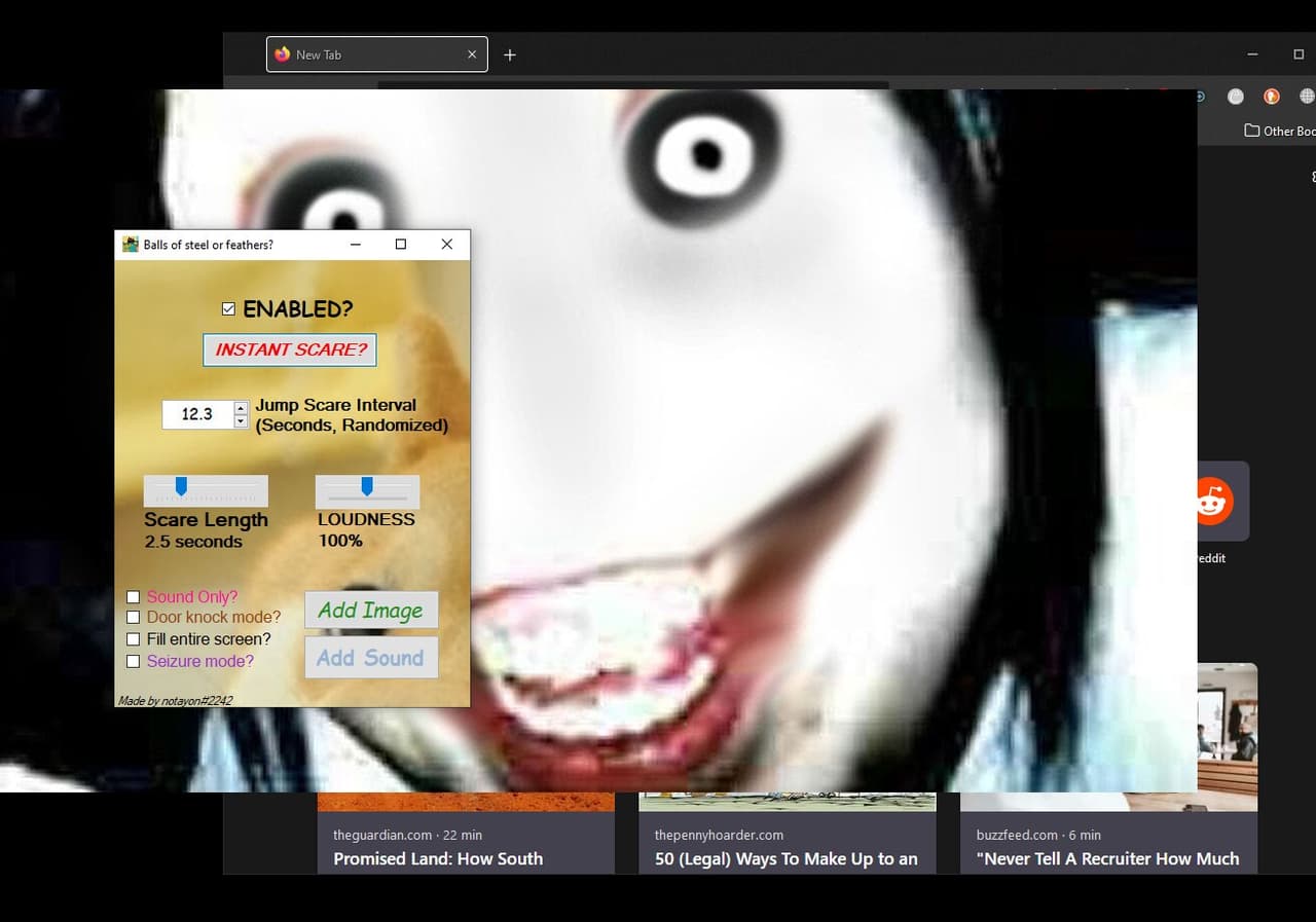 Desktop Jumpscares screenshot 3