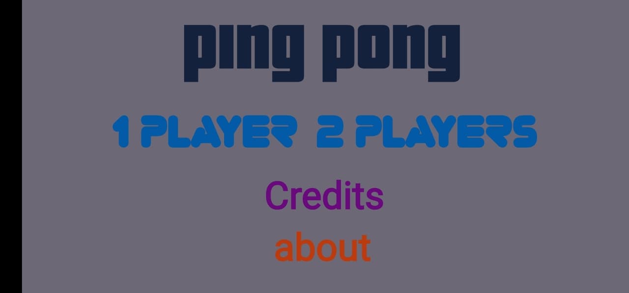 PING PONG (itch) (A max2d user) screenshot 3