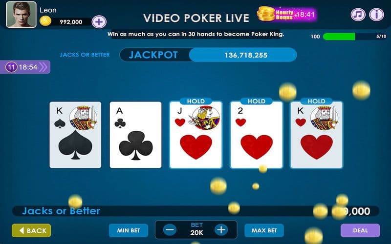 Video Poker Live screenshot 3