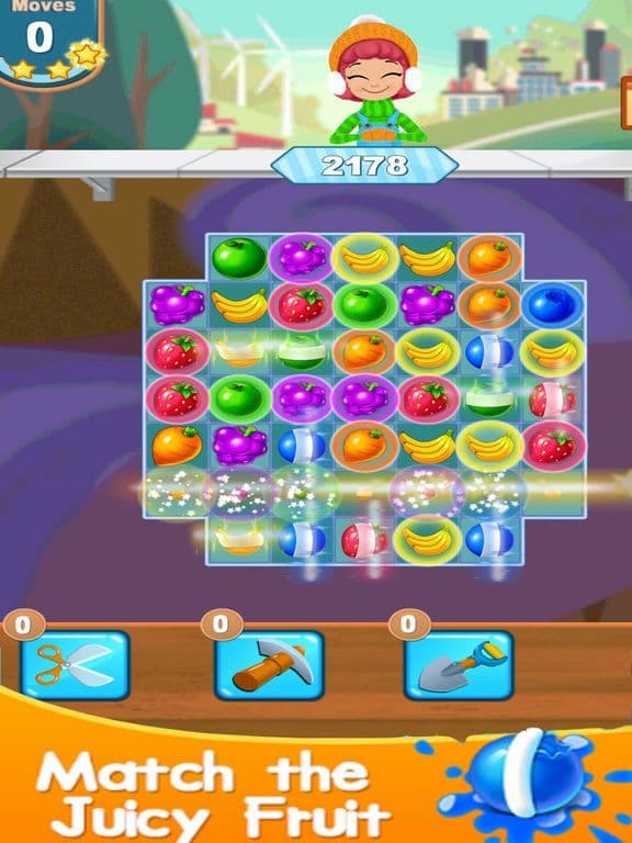 Fruit Candy Smash Puzzle screenshot 2