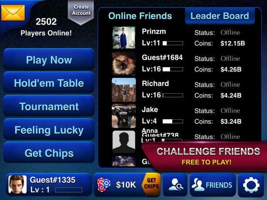 LIVE Poker 1 on 1 screenshot 4