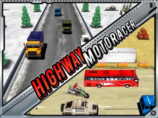 Highway Bike Racer: 3D Racing screenshot 3