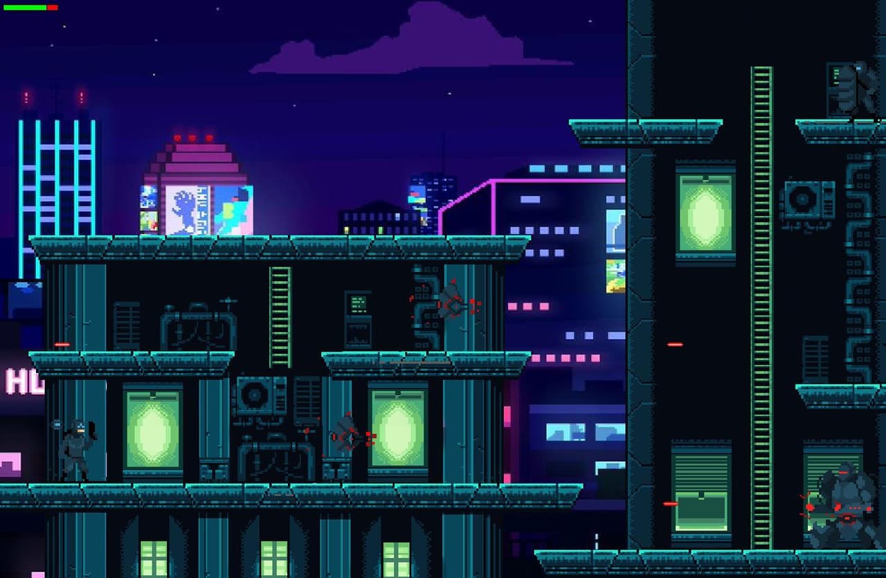 Cyber City (itch) (StevieNoWonder) screenshot 2