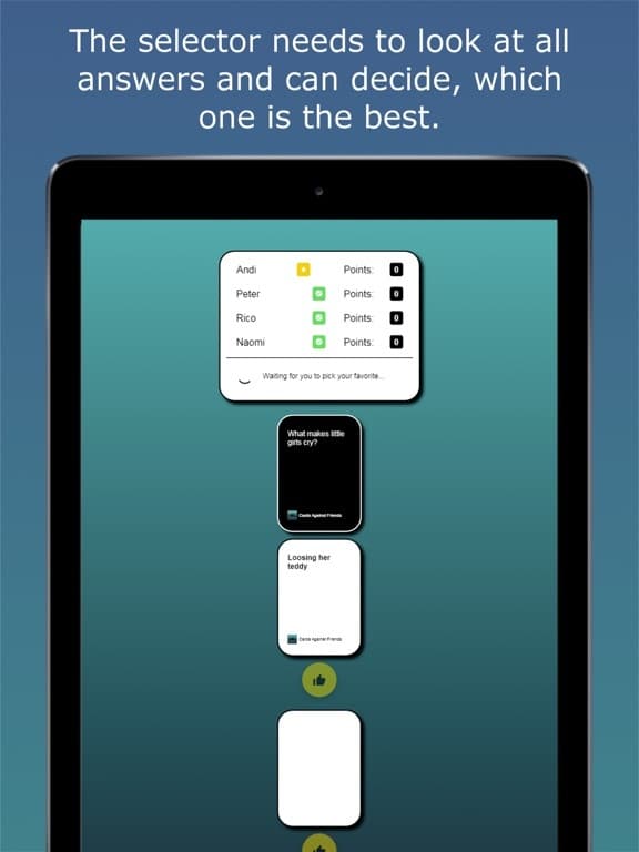 Cards Against Friends Online screenshot 5