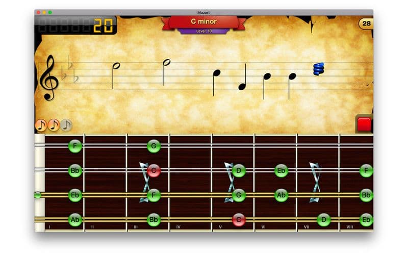 Mozart 2 Mandolin screenshot 4