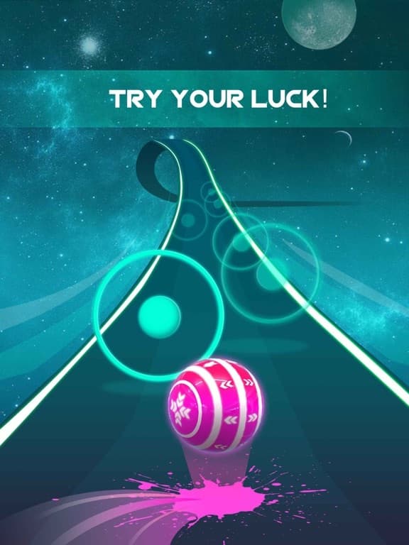 Dancing Neon Ball: Rush Road