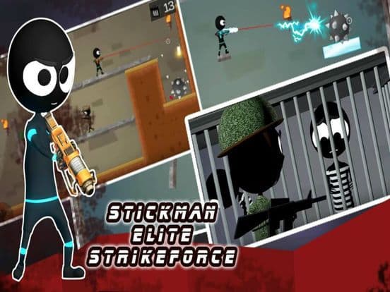 Stickman Shooter Elite Strike