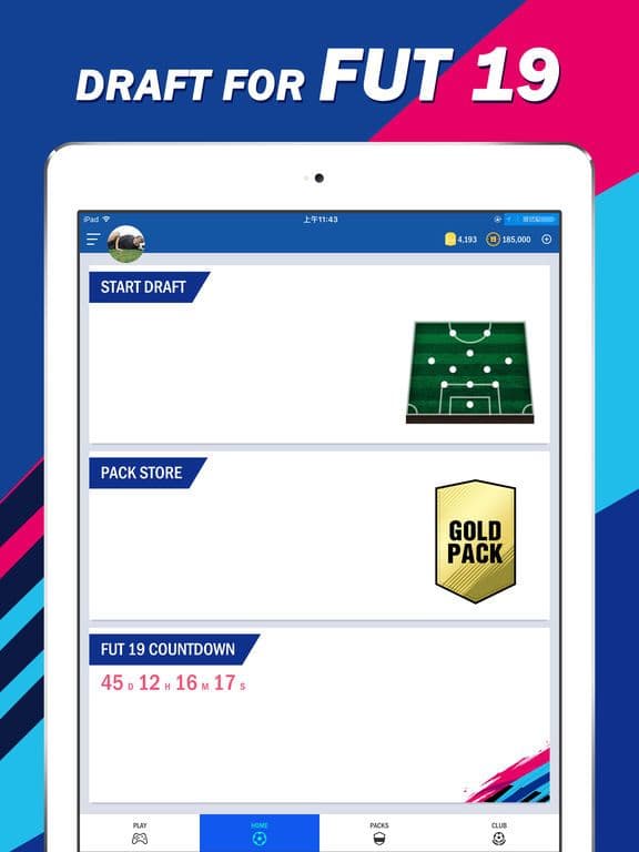 FUT 19 DRAFT & DATABASE screenshot 2