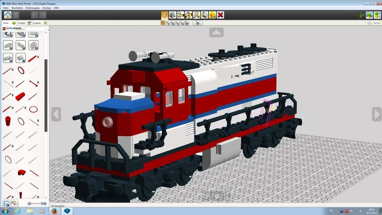 Lego Digital Designer screenshot 4