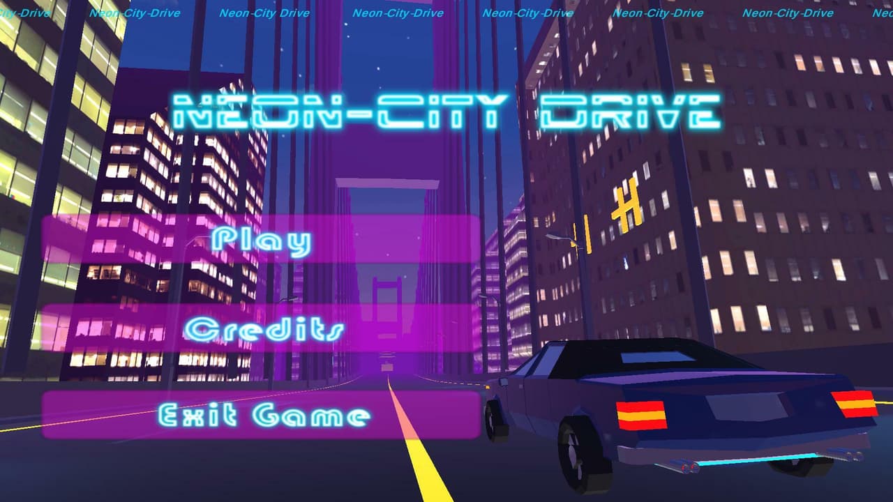 Neon-City Drive screenshot 2