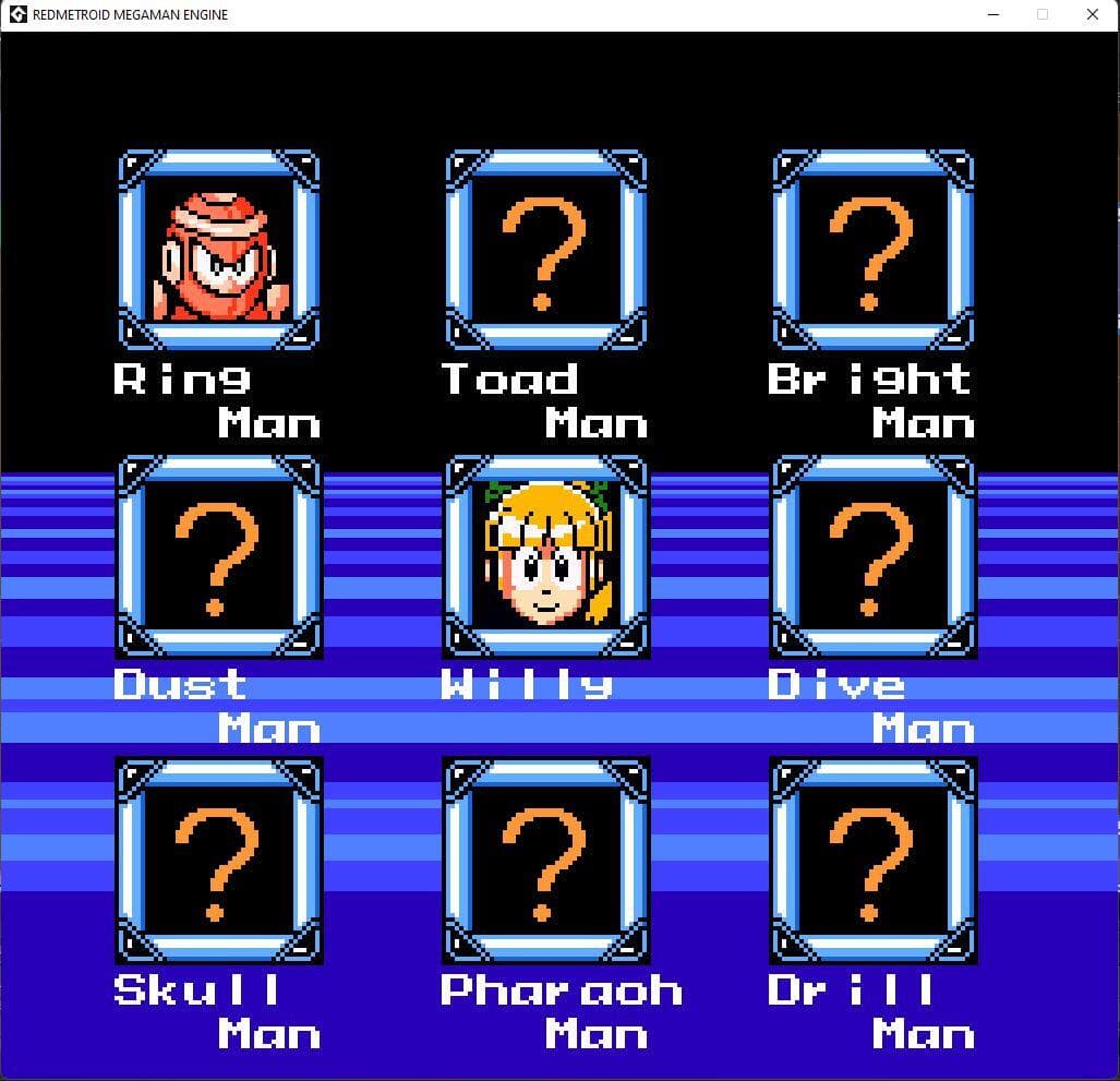 Redmetroid Megaman Engine screenshot 2