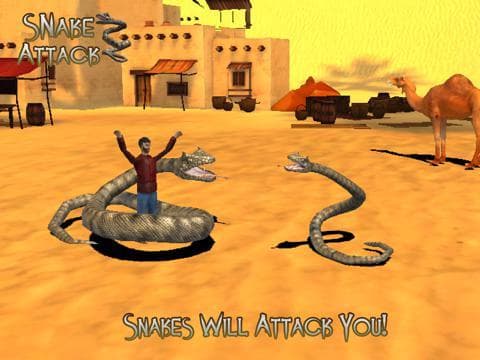 Snake Attack 3D screenshot 2