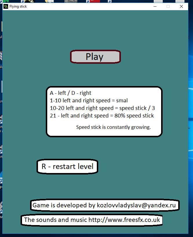 Flying stick screenshot 2