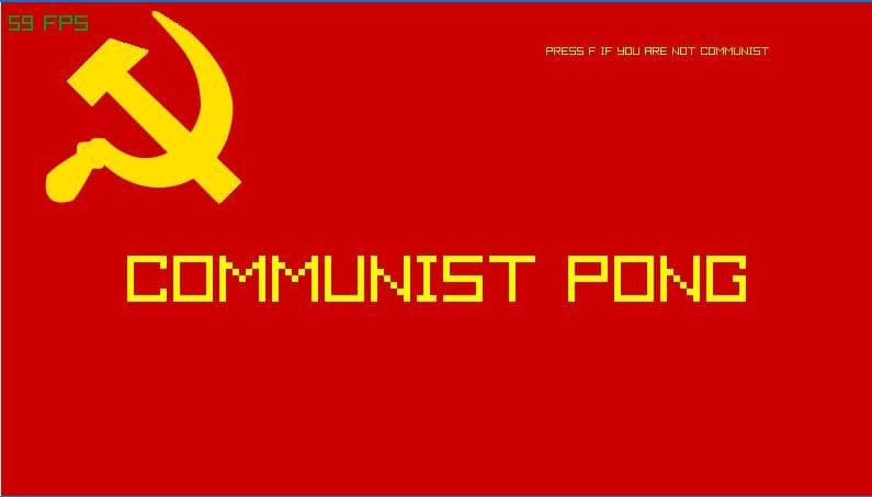 COMMUNIST PONG