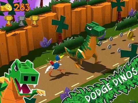 Cartoon Survivor - Jurassic Adventure Runner screenshot 3
