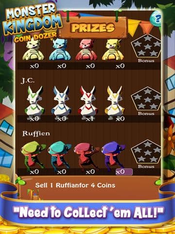 3D Monster Kingdom Coin Dozer - Cute Creature Collector Arcade Game FREE! screenshot 4