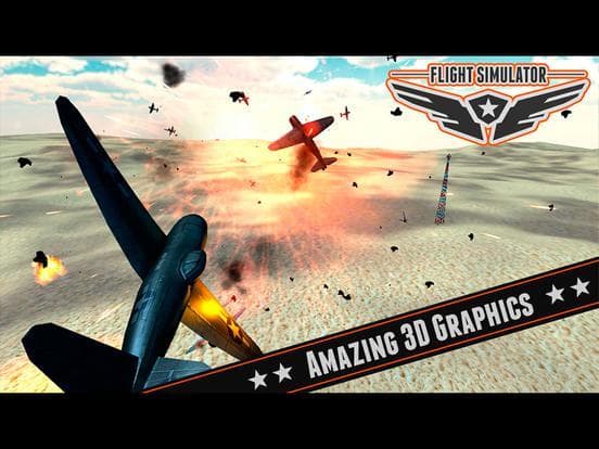 Flight Simulator 3D Airplane screenshot 4