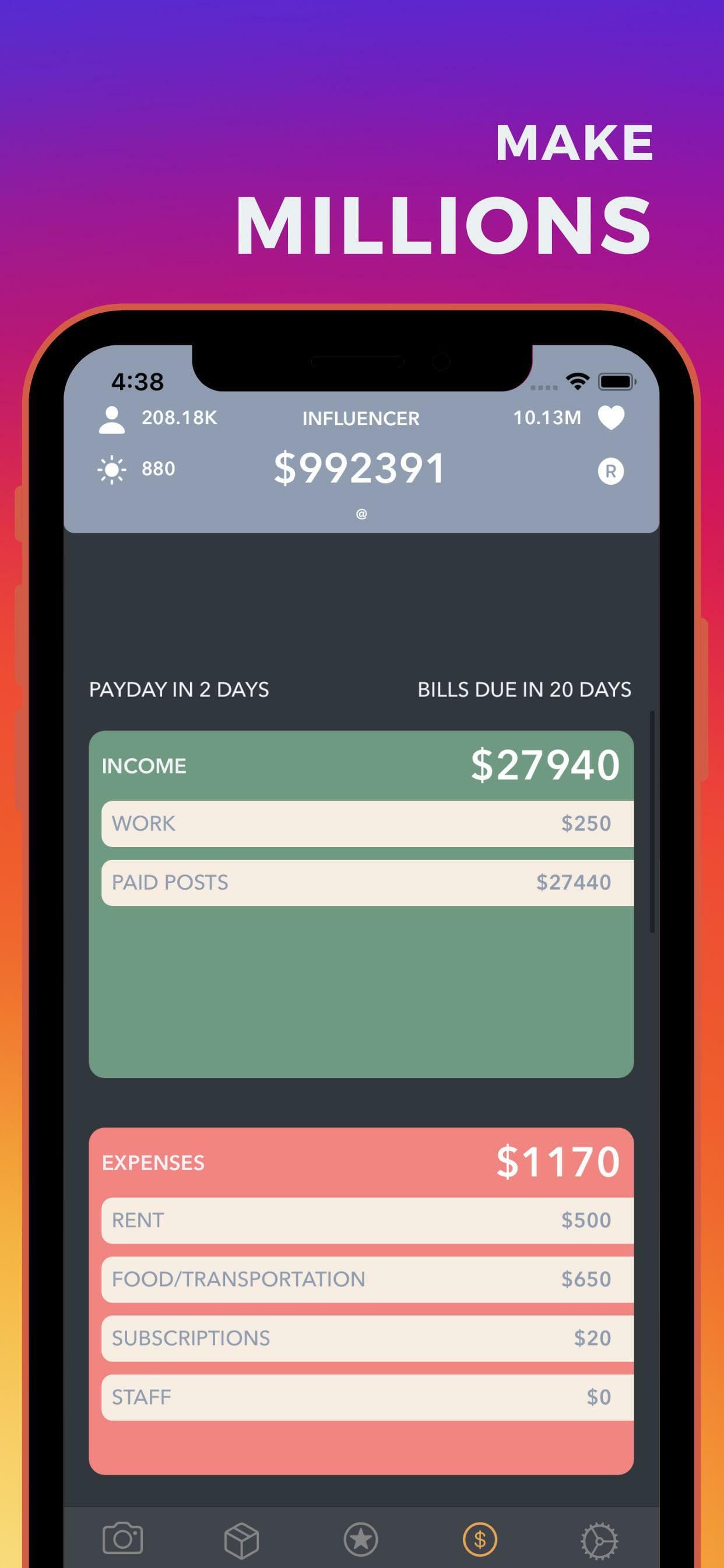 Influencer - Life Simulator screenshot 4