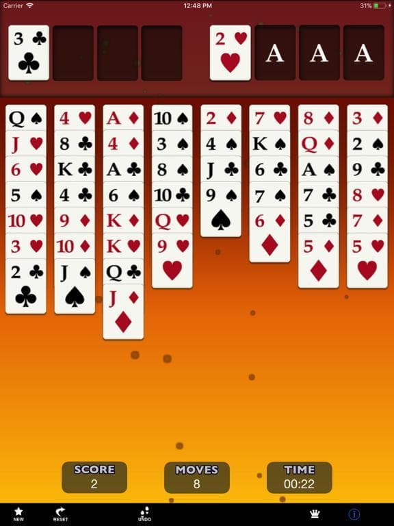 NBTD FreeCell Lite screenshot 3
