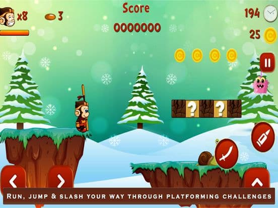 Banana Kong Adventure Run Game screenshot 5