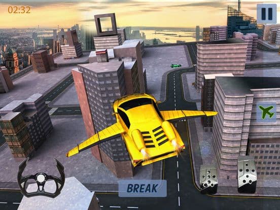 Free Fly Racing Car Games screenshot 3