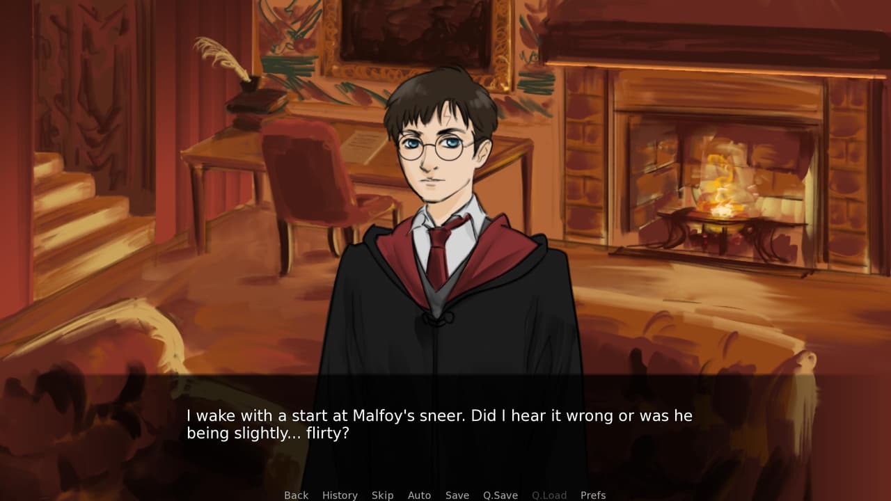 Harry Potter and the NLP Generated Visual Novel screenshot 3