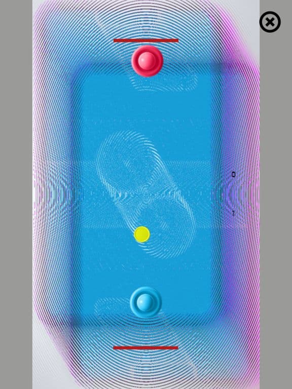 Glitch Air Hockey - Error Game screenshot 3