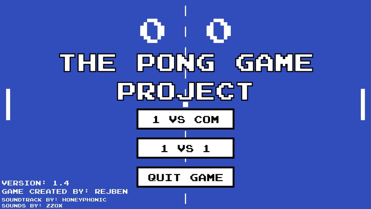 The Pong Game Project