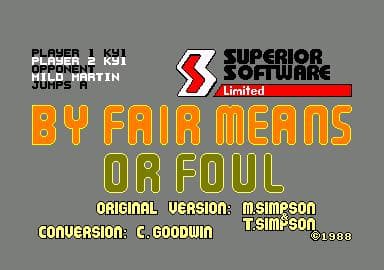 By Fair Means or Foul screenshot 3