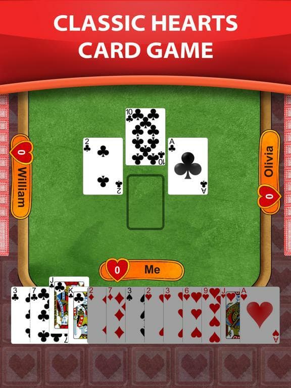 Hearts - Deal and Play! screenshot 2